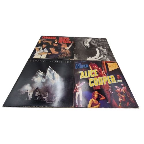 122 - ROCK VINYL LPS (4)
QUEEN SHEER HEART ATTACK + INNER./ GROUNDHOGS SPLIT GATEFOLD SLEEVE/. GENESIS SEC... 