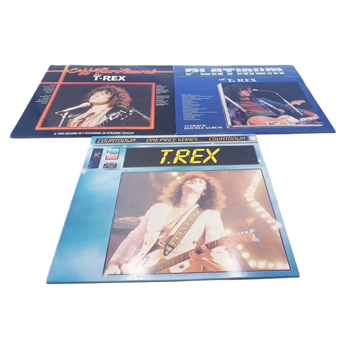 314 - T.REX VINYL LPS (3)
OFF THE RECORD 2LP./ THE PLATINUM COLLECTION 2LP. /COUNTDOWN./ THE VINYL IS EXCE... 