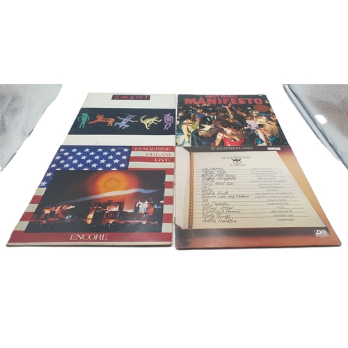 551 - ROCK VINYL LPS (4)
TANGERINE DREAM LIVE GATEFOLD SLEEVE 2LP. ROXY MUSIC MANIFESTO + INNER. HEART BAD... 