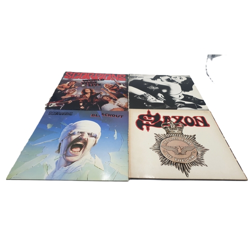 562 - HEAVY METAL VINYL LPS (4)
SCORPIONS WORLD WIDE LIVE GATEFOLD 2LP +INNERS (DAMAGED SPINE ON SLEEVE). ... 