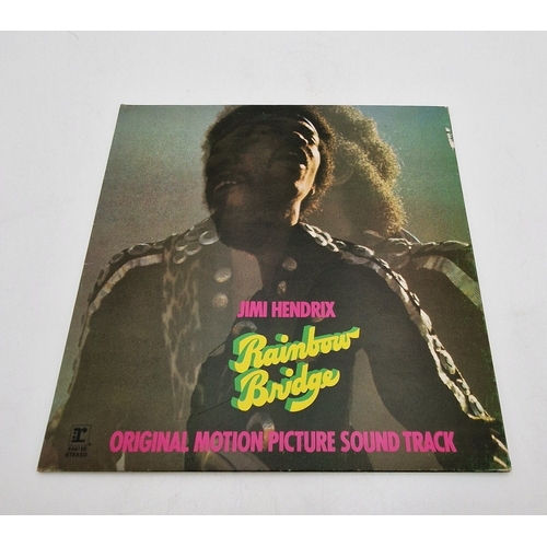 97 - JIMI HENDRIX LP (1)
RAINBOW BRIDGE GATEFOLD SLEEVE. UK ISSUE FROM 1971 WITH THE TAN REPRISE LABELS. ... 