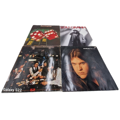 99 - ROCK VINYL LPS (4)
BAD COMPANY STRAIGHT SHOOTER + INNER./ LOU GRAMM READY OR NOT + INNER./ ALAN PRIC... 