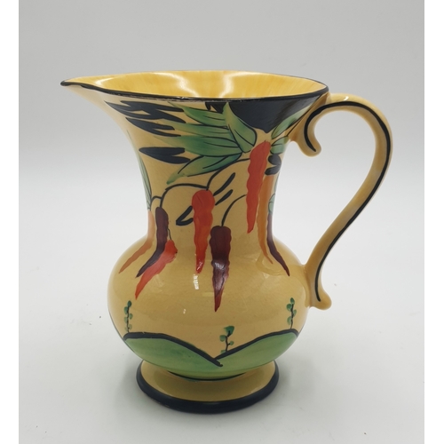 694 - CROWN DEVON FIELDINGS 17.5cm (Hand Painted) JUG