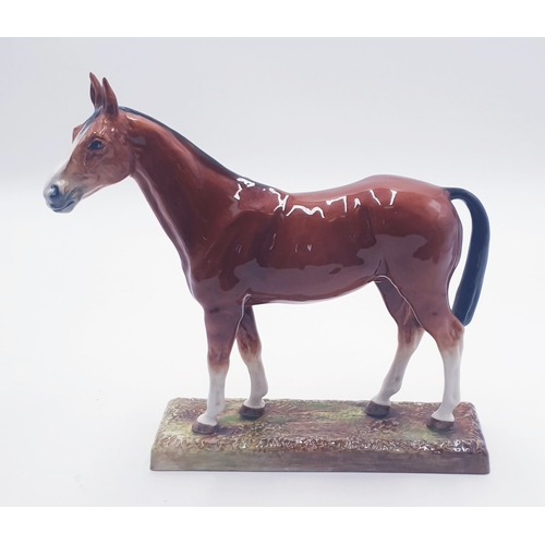 803 - ROYAL DOULTON Large 23cm x 24cm MODEL OF A HORSE 