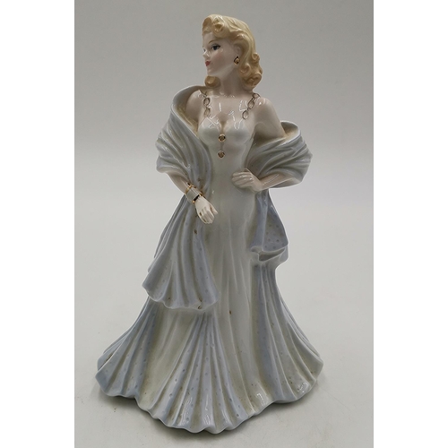 176 - COALPORT 21cm FIGURINE 