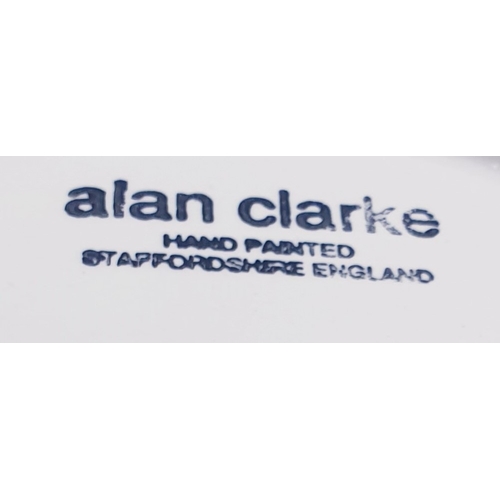 29 - ALAN CLARKE STUDIO'S Extra Large 40.5cm Dia (Hand Painted) CHARGER