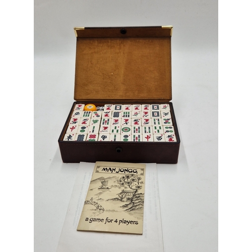 208 - ORIENTAL MAH JONG GAME  (In Case)