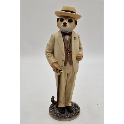 214 - COUNTRY ARTISTS Extra Large 27cm MEERKAT OF POIROT  (Boxed)