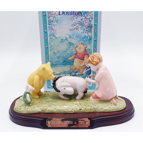 111 - ROYAL DOULTON WINNIE THE POOH TABLEAU 