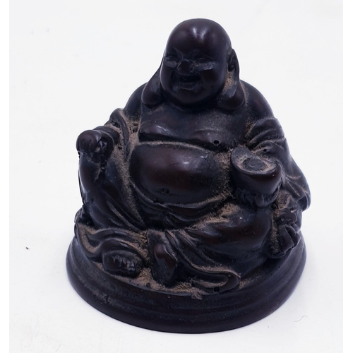 645 - RESIN 6cm MODEL OF A BUDDHA