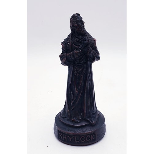 647 - RESIN MODEL 17cm FIGURINE OF SHYLOCK