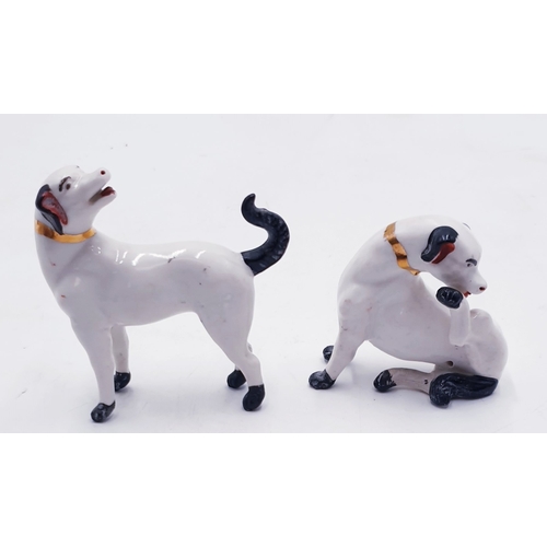 648 - STAFFORDSHIRE MODELS OF FOUR DOGS