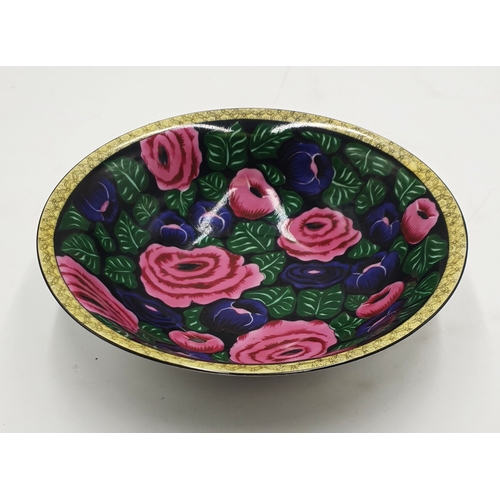 676 - CERAMIC Large 26cm Dia (Hand Painted) BOWL (Marks To Base)