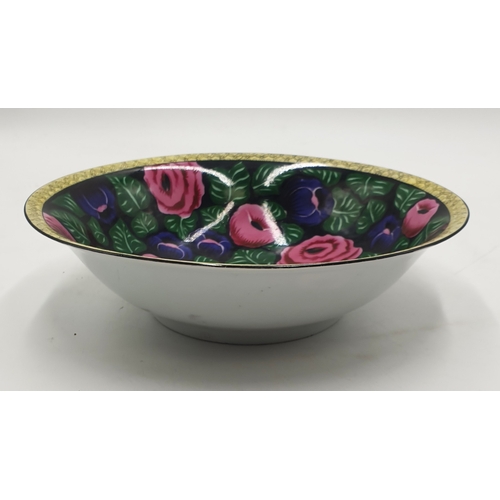 676 - CERAMIC Large 26cm Dia (Hand Painted) BOWL (Marks To Base)