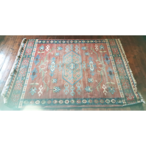 724 - WOOL SHALAMAR Extra Large 191cm x 137cm RUG (Please Note This Lot WILL NOT BE PACKED OR SHIPED....CO... 