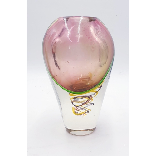 50A - MURANO GLASS Large 25cm VASE (Collection Only)