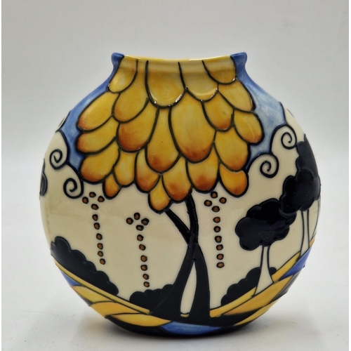 153 - OLD TUPTON WARE TUBELINED 15cm VASE IN THE DAWN DESIGN By Jeanne McDougall (Product Code 6303) (As N... 