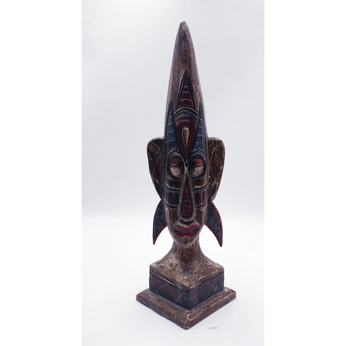 43 - WOODEN Extra Large 45cm STATUE OF PAPUA