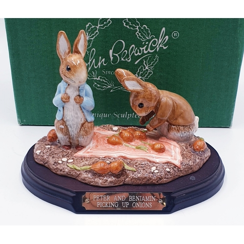 165 - BESWICK BEATRIX POTTER 12.7cm TABLEAU 