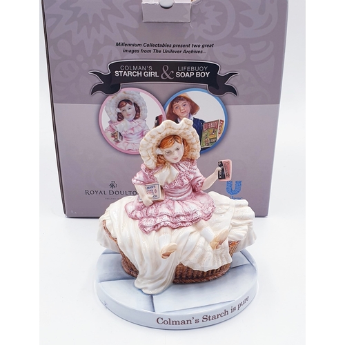 170 - ROYAL DOULTON 14cm X 13cm ADVERTISING FIGURINE 