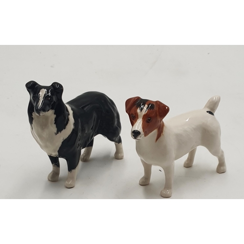 763 - BESWICK MODELS OF TWO DOGS