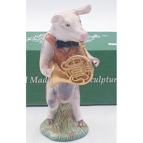 731 - BESWICK 12.7cm CHARACTER MODEL OF A PIG 