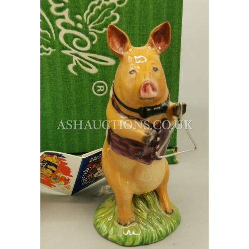 734 - BESWICK 10.1cm CHARACTER MODEL OF A TAMWORTH PIGLET 