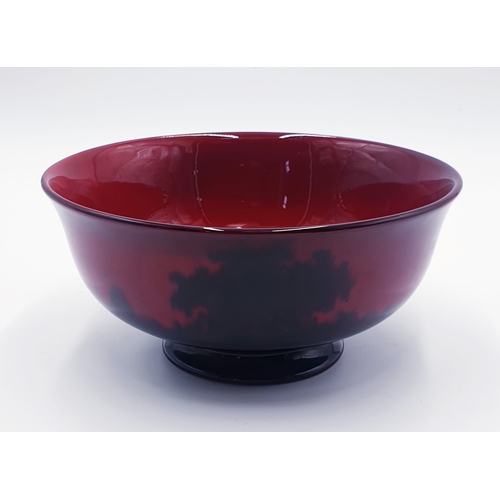 86 - ROYAL DOULTON 21.5cm x 11.5cm FLAMBE BOWL