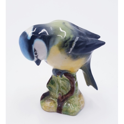 88 - BESWICK 6.4cm MODEL OF A BLUE TIT Model No 992A (First Version) (Gloss Colourway) 1943/73 Designed B... 