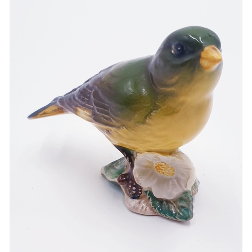 91 - BESWICK MODEL OF A GREENFINCH, Model No 2105 Designed By Mr Graham Tongue