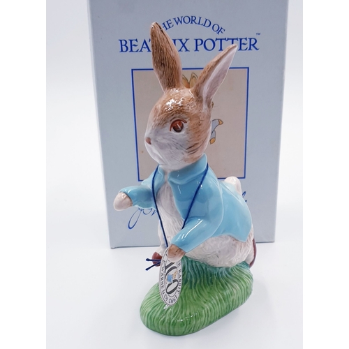 94 - BESWICK BEATRIX POTTER Large 17.1cm CHARACTER FIGURINE 