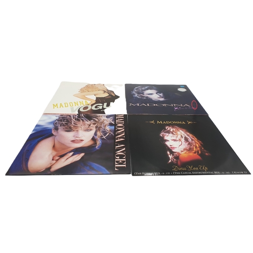 123 - MADONNA VINYL 12 INCH SINGLES (4)
VOGUE. LIVE TO TELL (U.S.A. IMPORT). ANGEL (GERMANY MAXI-SINGLE). ... 