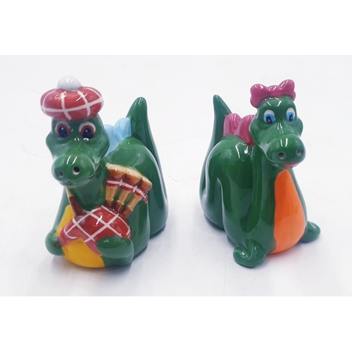 195 - LOCH NESS MONSTER CRUET SET