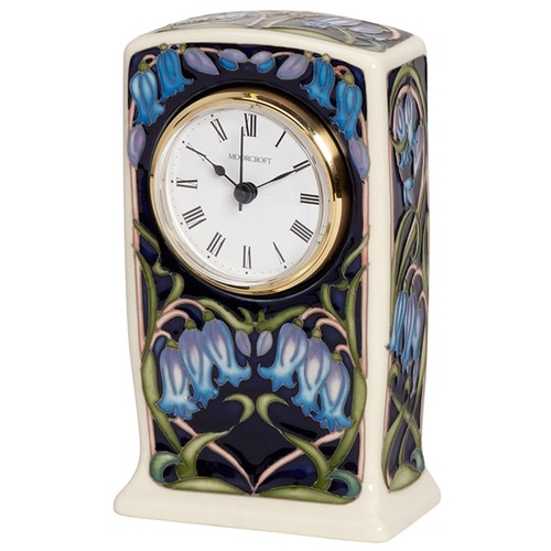 283 - MOORCROFT 16cm MANTLE CLOCK (Shape CL1) 