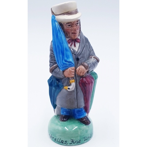 745 - FRANKLIN MINT PORCELAIN 16cm TOBY JUG 