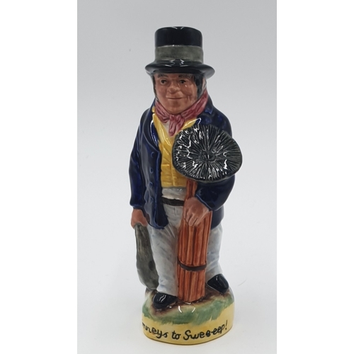 753 - FRANKLIN MINT PORCELAIN 16cm TOBY JUG 