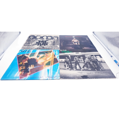 673 - ROCK VINYL LPS (4)
MICHAEL SCHENKER GROUP MSG + INNER. MICHAEL SCHENKER GROUP SELF TITLED + INNER. U... 