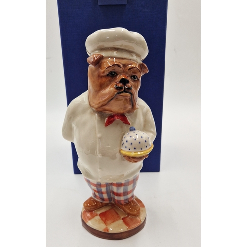 4 - PEGGY DAVIES STUDIO'S  MODEL OF THE CHEF BULLDOG