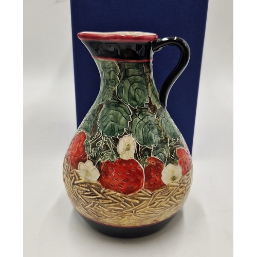 5 - KEVIN FRANCIS Large 18cm JUG IN THE STRAWBERRY PATCH DESIGN (Original Artist Proof By Mr John Michae... 