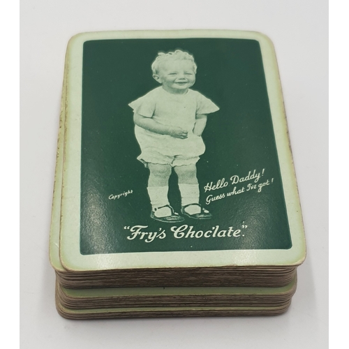 36 - FRYS CHOCOLATE ADVERTISING PLAYING CARDS 