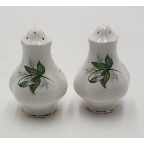 39 - ROYAL ALBERT CHINA SALT & PEPPER POTS