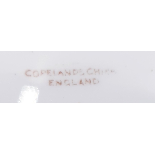 123 - COPELAND CHINA 22.5cm Dia PLAQUES (2) (Hand Painted And Signed By J.Stanley