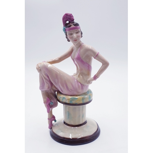 5A - PEGGY DAVIES STUDIO'S For KEVIN FRANCIS Large 23cm ART DECO FIGURINE  