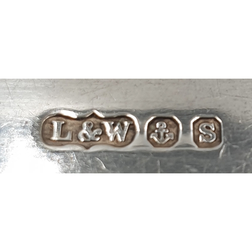 198 - SILVER ? (Hallmarked) FISH KNIVES & FORKS (12)