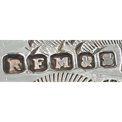 198 - SILVER ? (Hallmarked) FISH KNIVES & FORKS (12)