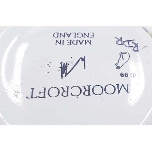 213 - MOORCROFT ENAMELS Miniature 5cm VASE With FLORAL DECORATION