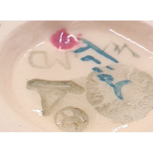 227 - MOORCROFT Small 10cm VASE (Trial Piece)