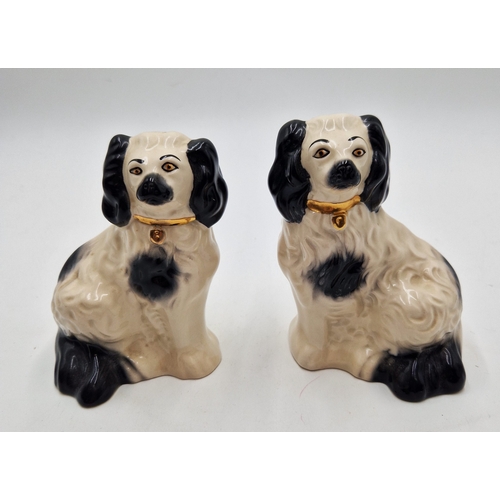 329 - BESWICK 19.1cm MODELS OF TWO OLD ENGLISH MANTLE DOGS Model No 1378/6  FROM THE  OLD ENGLISH DOGS SER... 