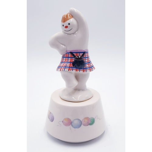 340 - ROYAL DOULTON MUSIC BOX DS 18  1988/90  FOR THE SNOWMAN GIFT COLLECTION (The Tune : 