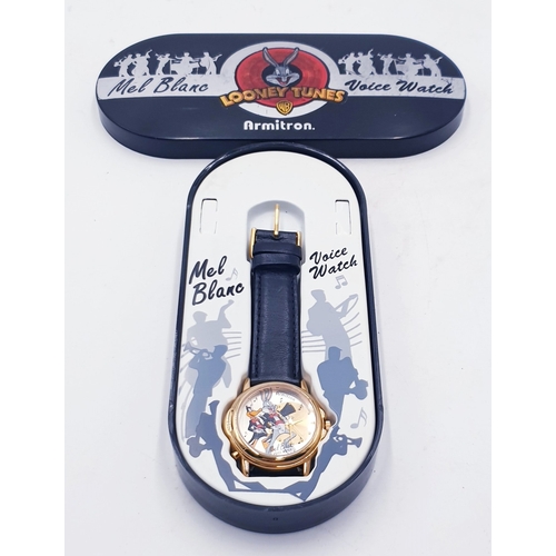 693 - LOONEY TUNES ARMITRON VOICE WATCH (Original Tin)